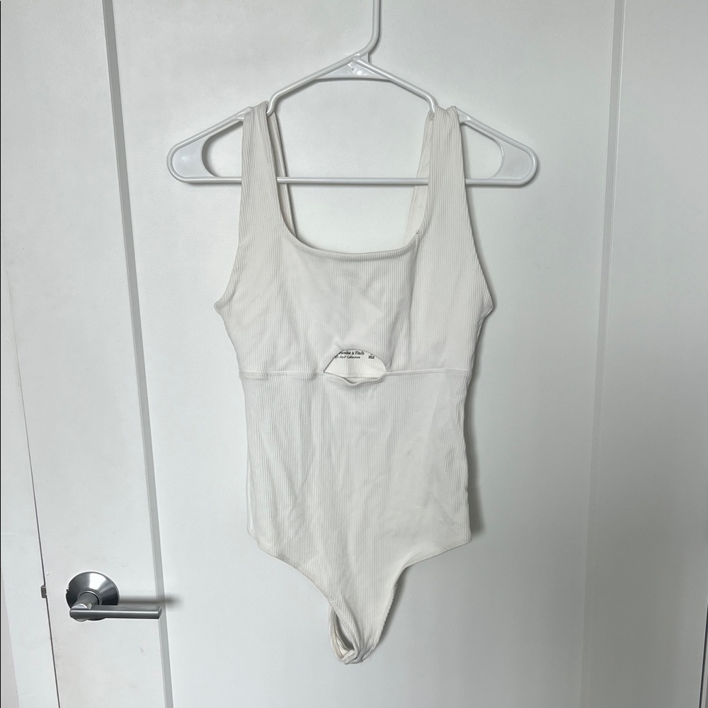 Abercrombie and Fitch White Bodysuit